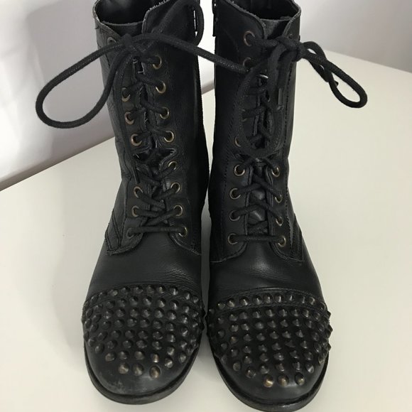 Bakers Military Studded Boots - Picture 2 of 10